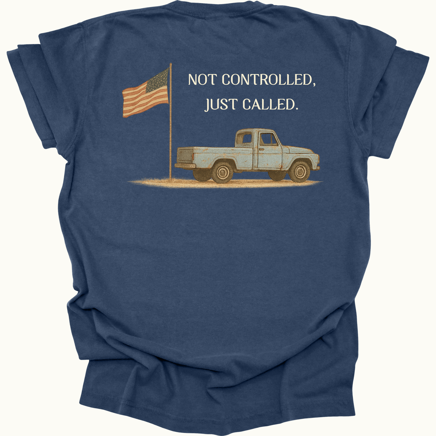 NOT CONTROLLED JUST CALLED TEE {Classic Print}
