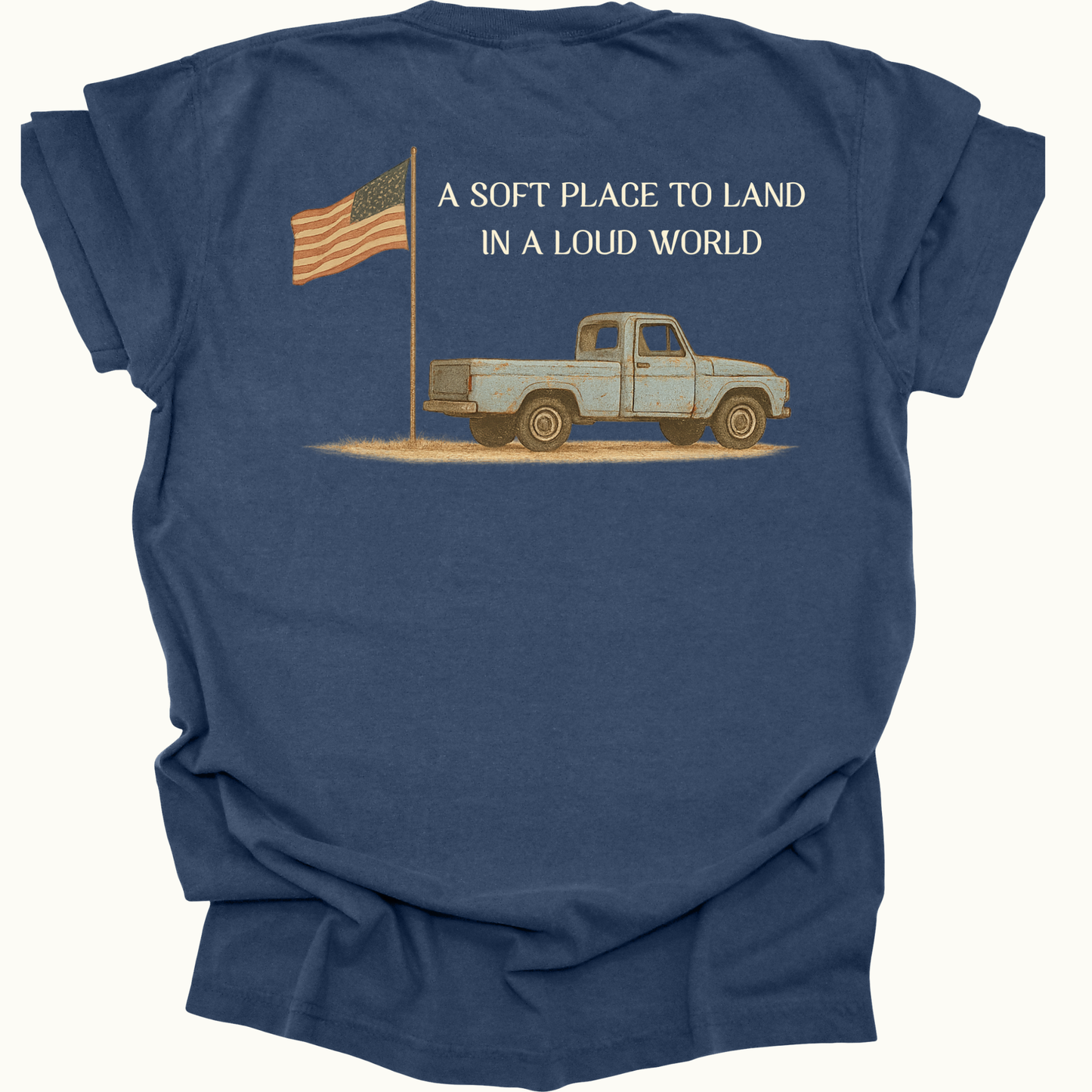 A SOFT PLACE TO LAND TEE {Classic Print}