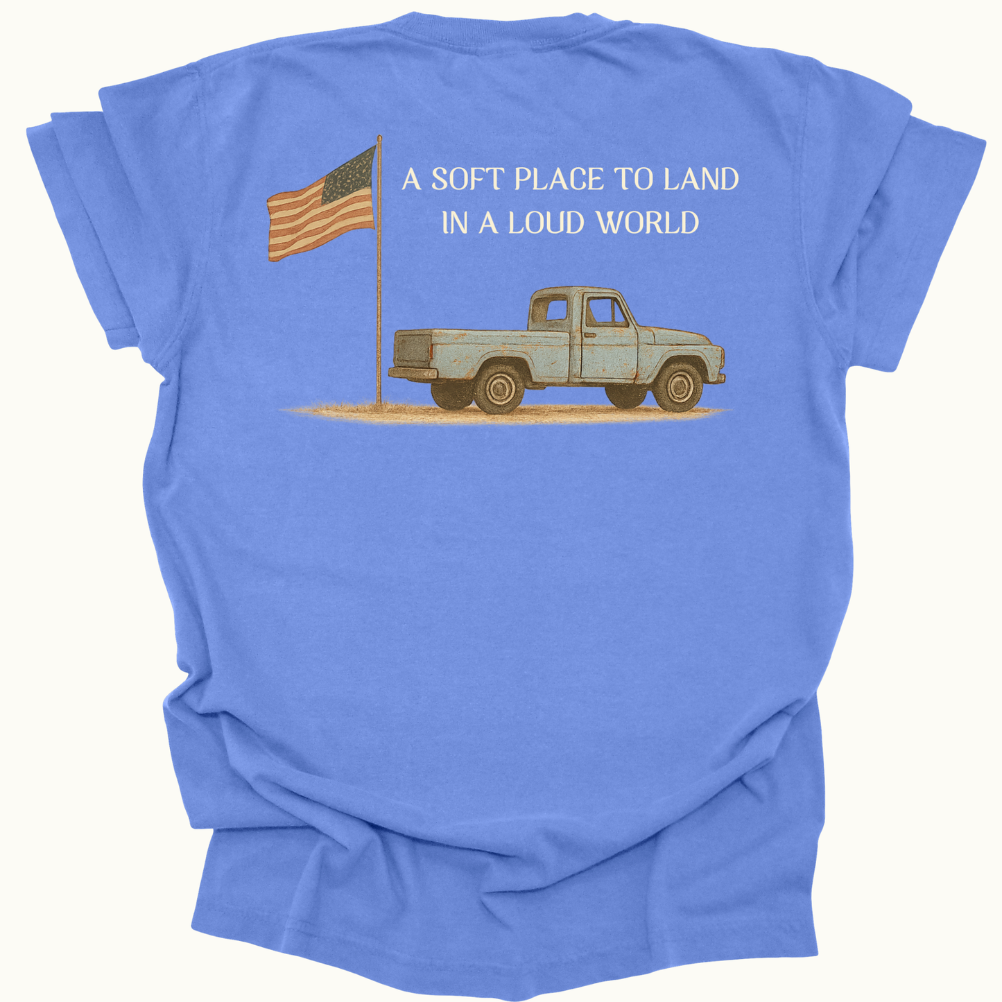 A SOFT PLACE TO LAND TEE {Classic Print}
