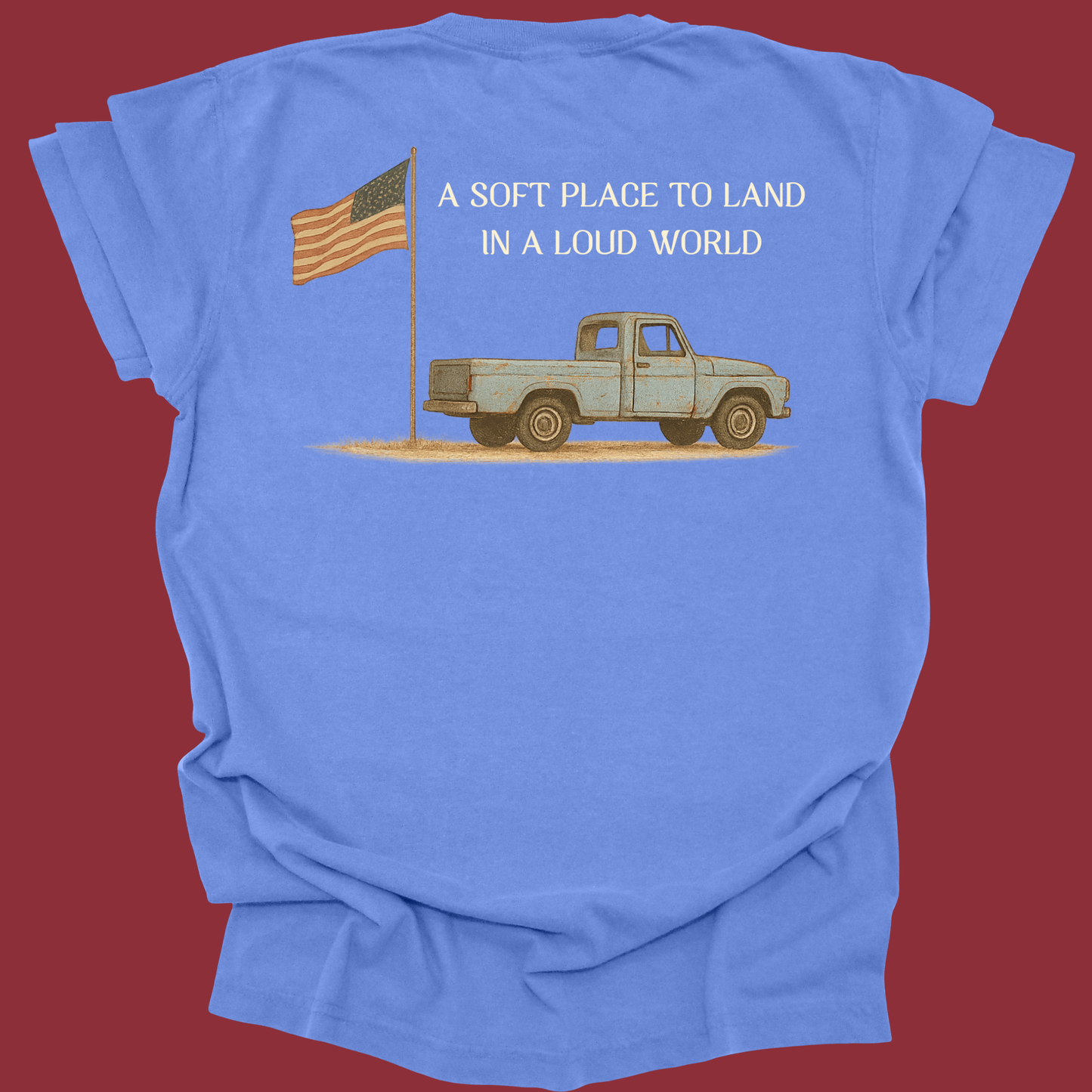 A SOFT PLACE TO LAND TEE {Heat Transfer}