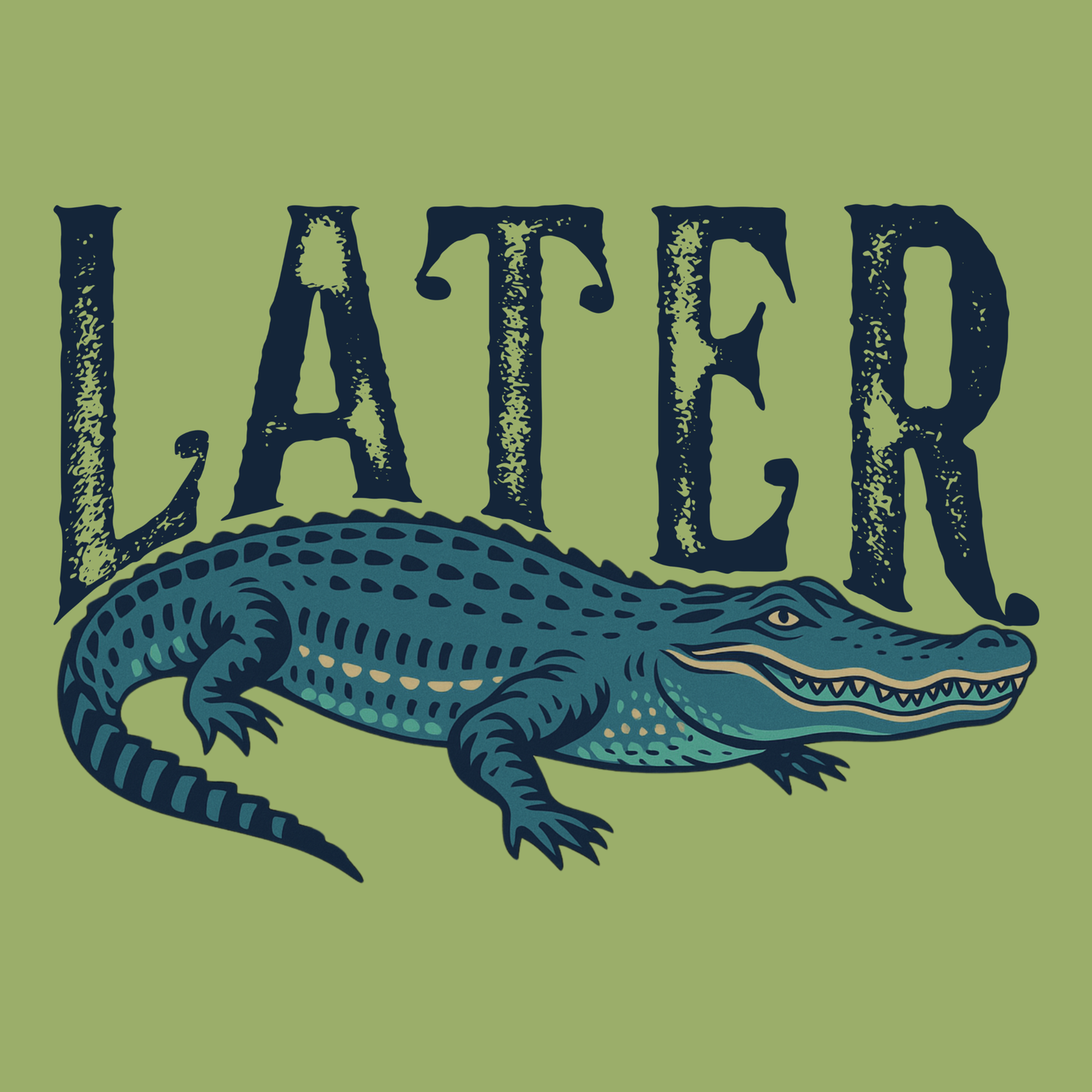 Later Gator {Classic Print}