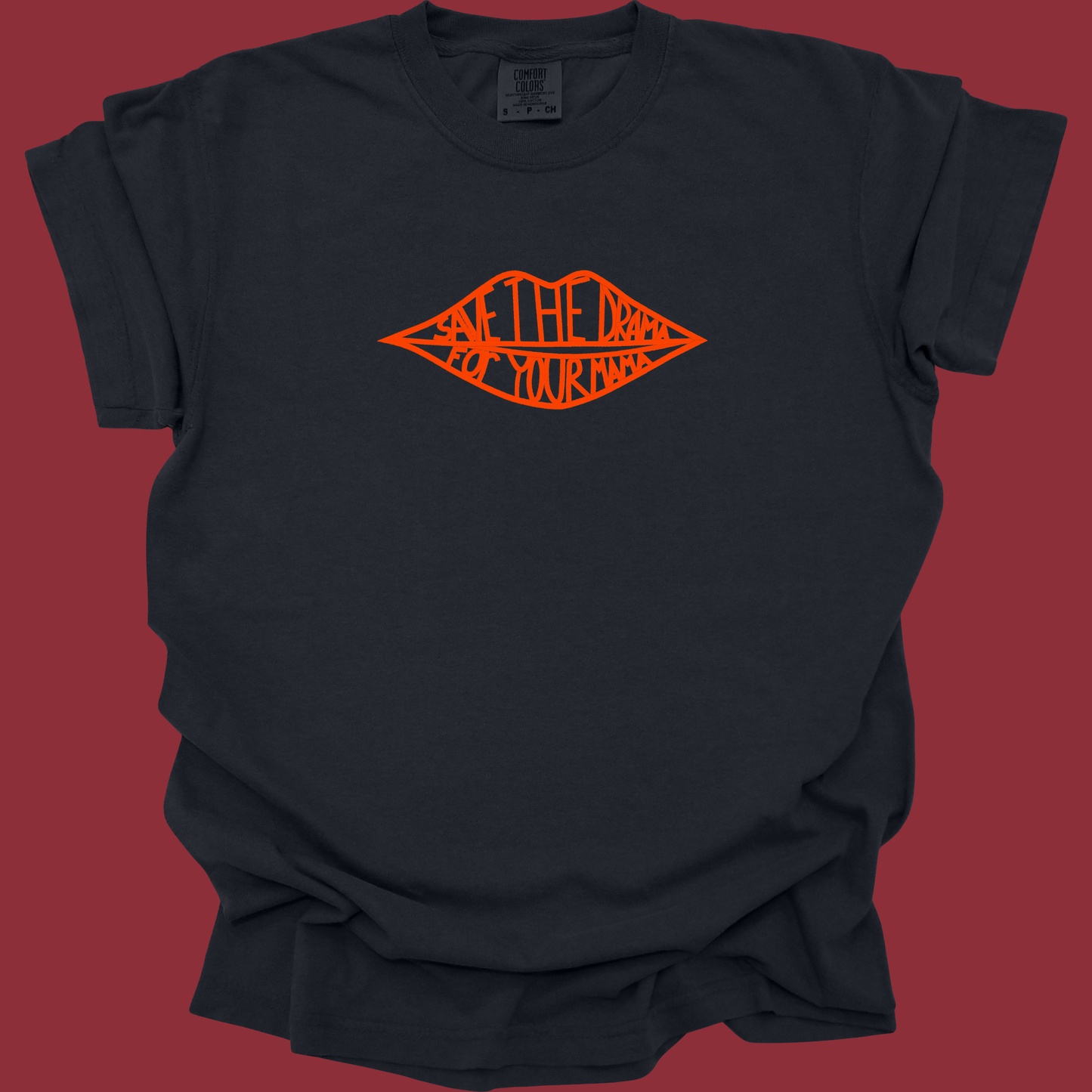 SAVE THE DRAMA FOR YOUR MAMA {Embroidery}