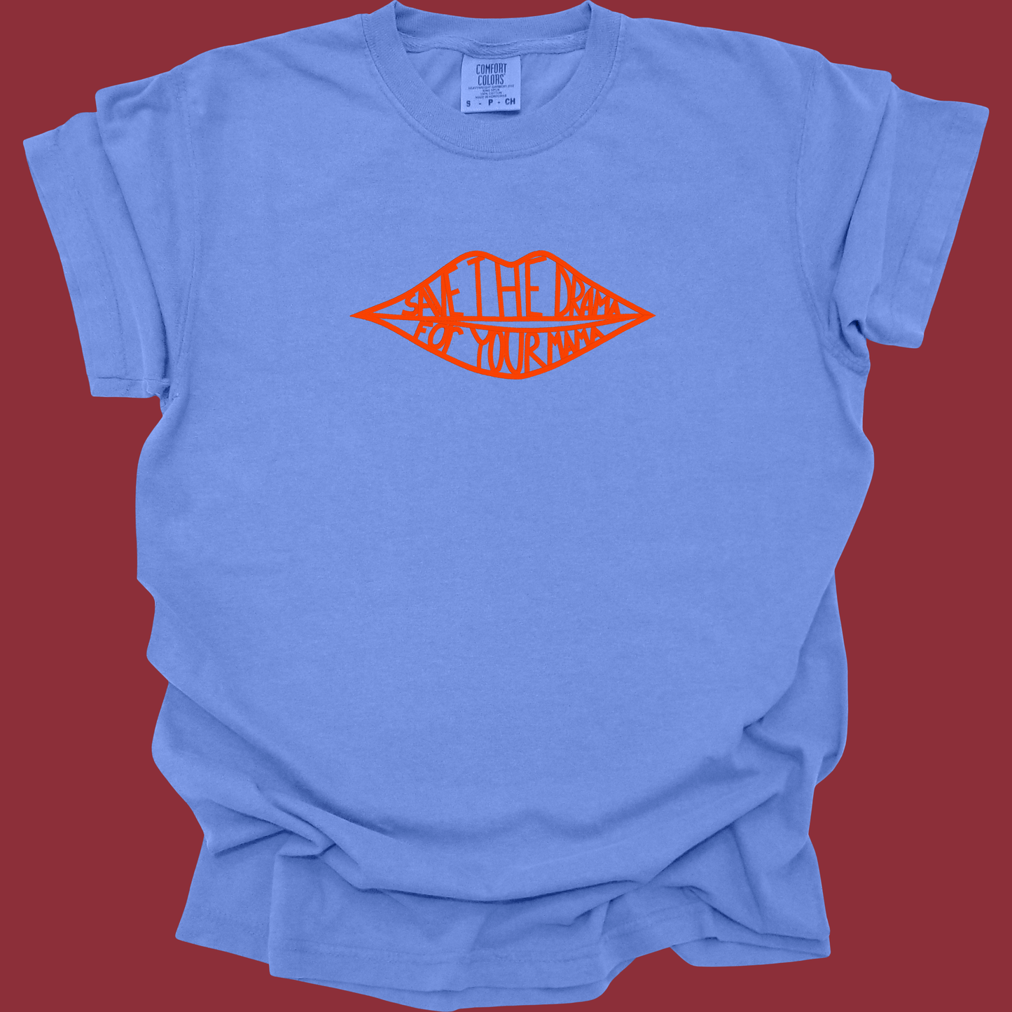 SAVE THE DRAMA FOR YOUR MAMA {Embroidery}